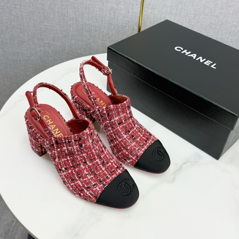 Ch**el heeled shoes